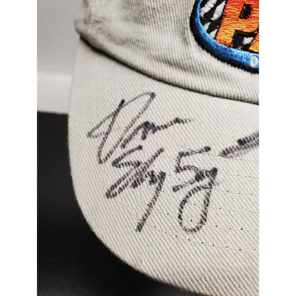 Autographed NASCAR Busch Series Dover‎ Downs Hat - READ